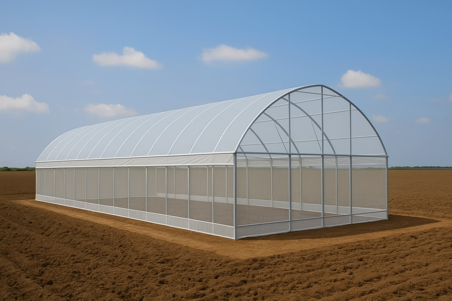 Serre tunnel 500 m²